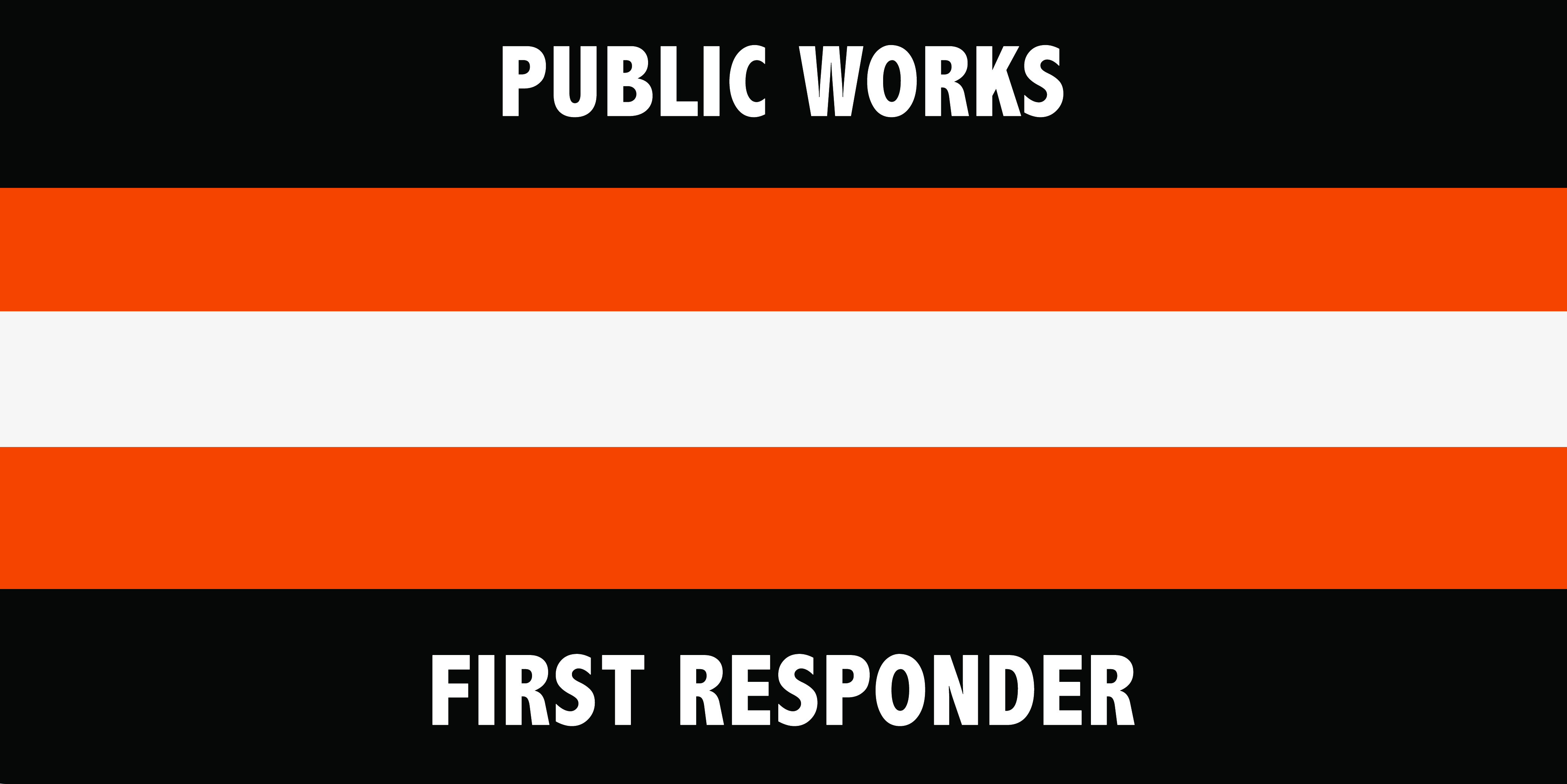 Public Works First Responder logo